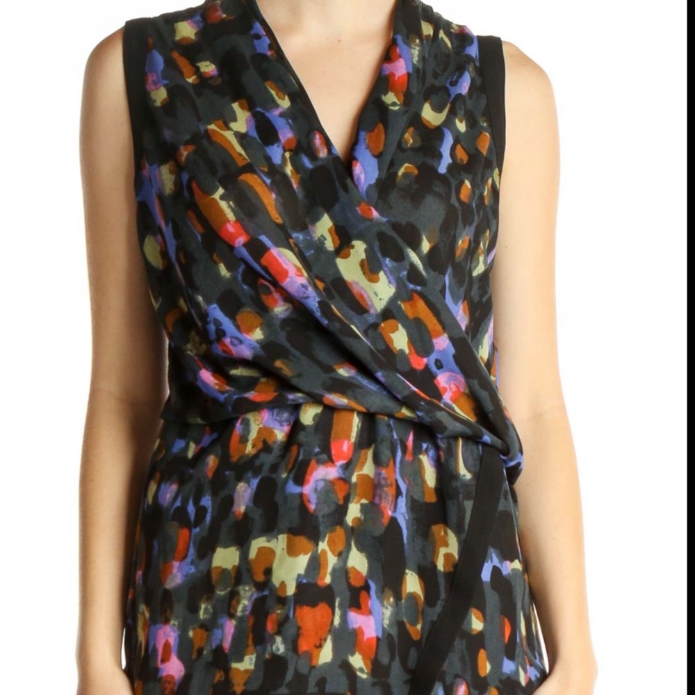 CAbi Sleeveless Wrap Top